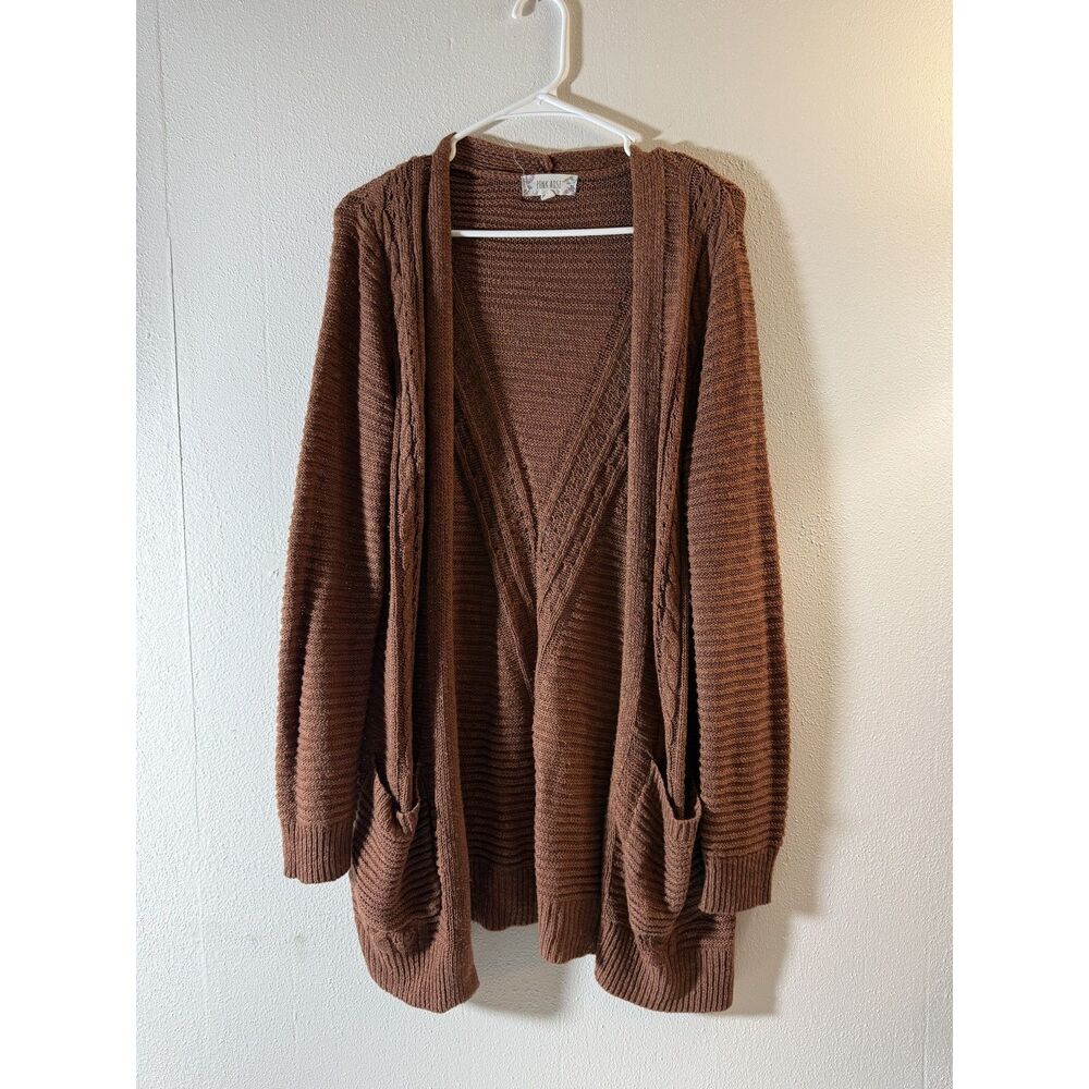 Pink Rose Cardigan Woman's L